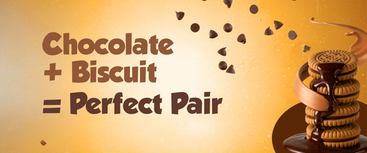Chocolate + Biscuit = Perfect Pair 🍫🍪